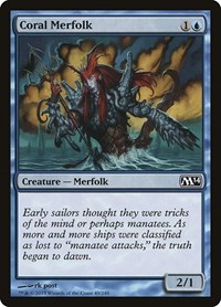 Coral Merfolk, Magic 2014 (M14)