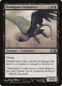Deathgaze Cockatrice, Magic 2014 (M14)