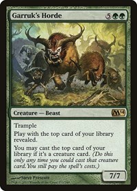 Garruk's Horde, Magic 2014 (M14)