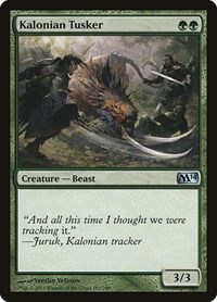 Kalonian Tusker, Magic 2014 (M14)