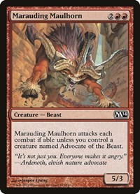 Marauding Maulhorn, Magic 2014 (M14)