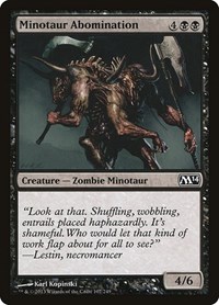Minotaur Abomination, Magic 2014 (M14)