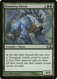 Rumbling Baloth, Magic 2014 (M14)