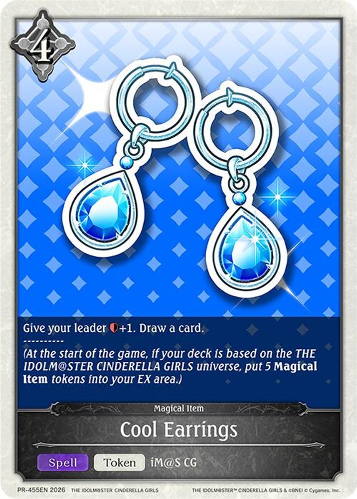 Cool Earrings, Standard, front