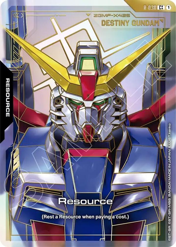 Resource (R-038) (C++), Foil, front