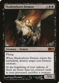 Shadowborn Demon, Magic 2014 (M14)