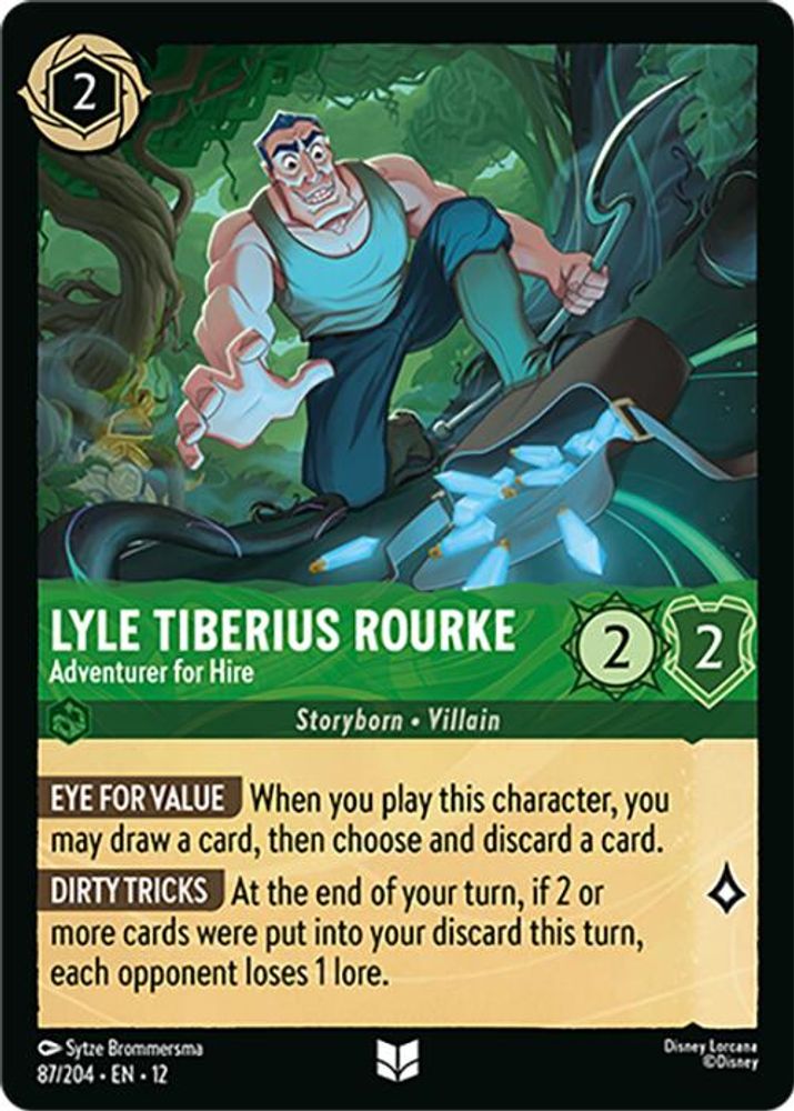 Lyle Tiberius Rourke - Adventurer for Hire
