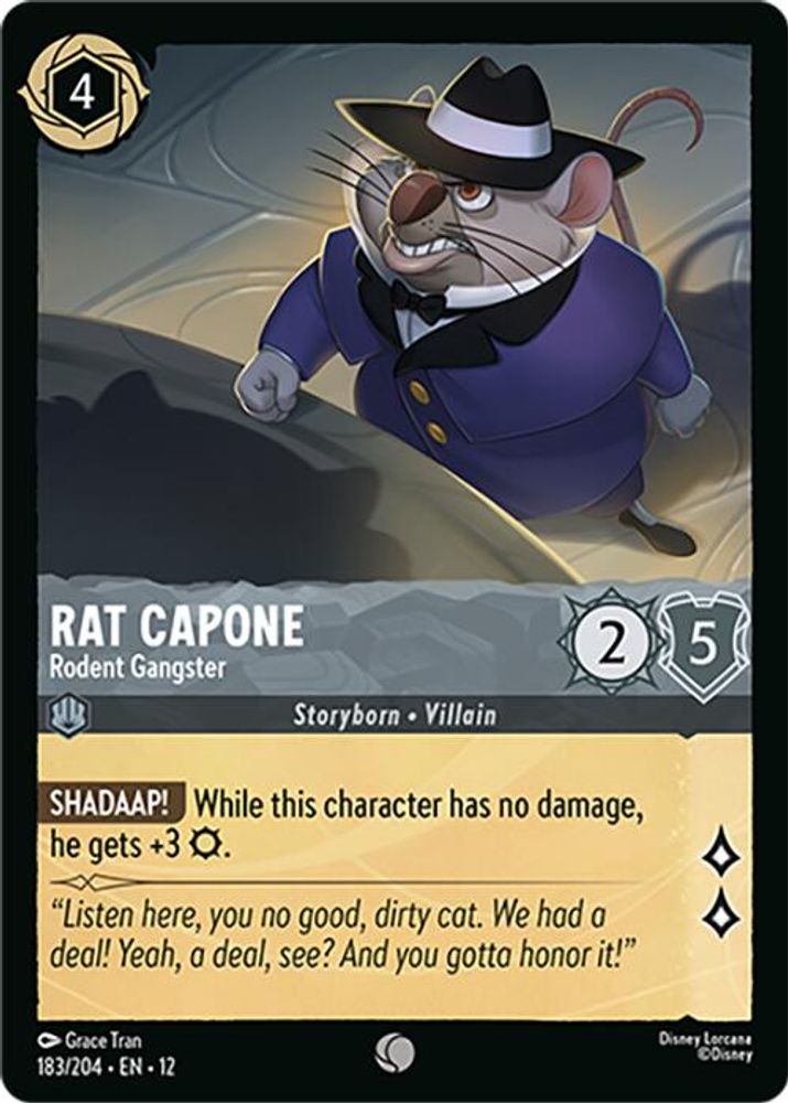 Rat Capone - Rodent Gangster
