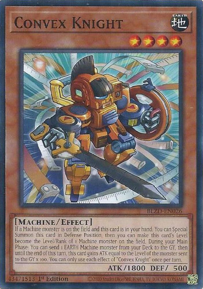 Convex Knight, 1st-edition, front