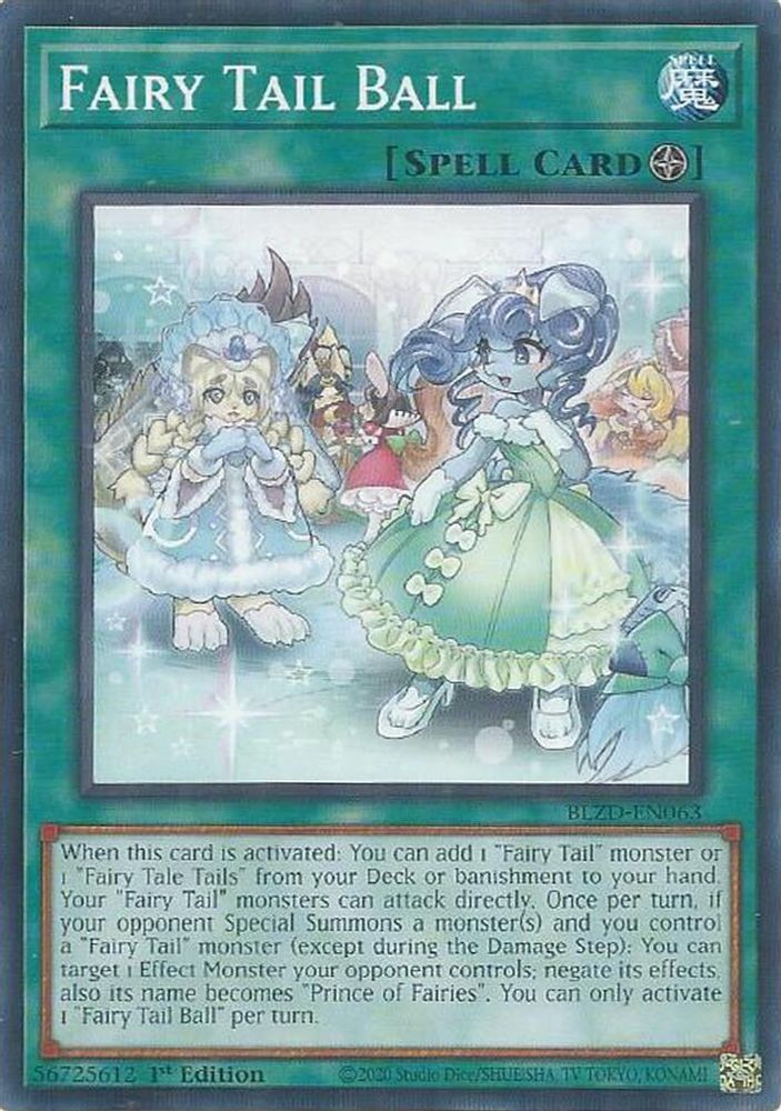 Fairy Tail Ball, 1st-edition, front