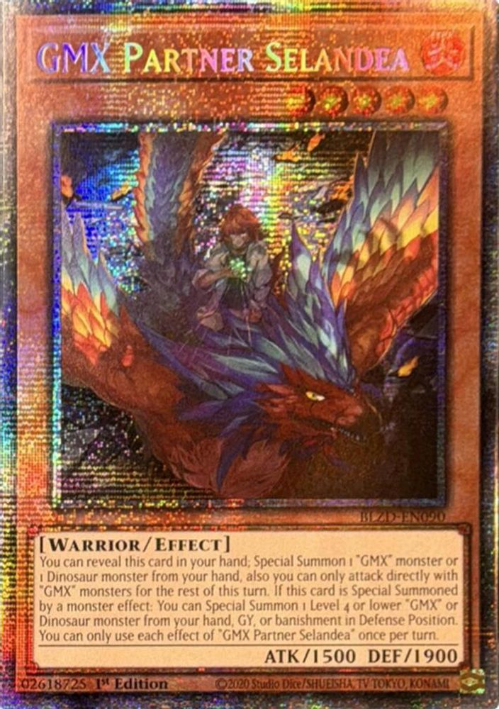 GMX Partner Selandea (Starlight Rare), 1st-edition, front