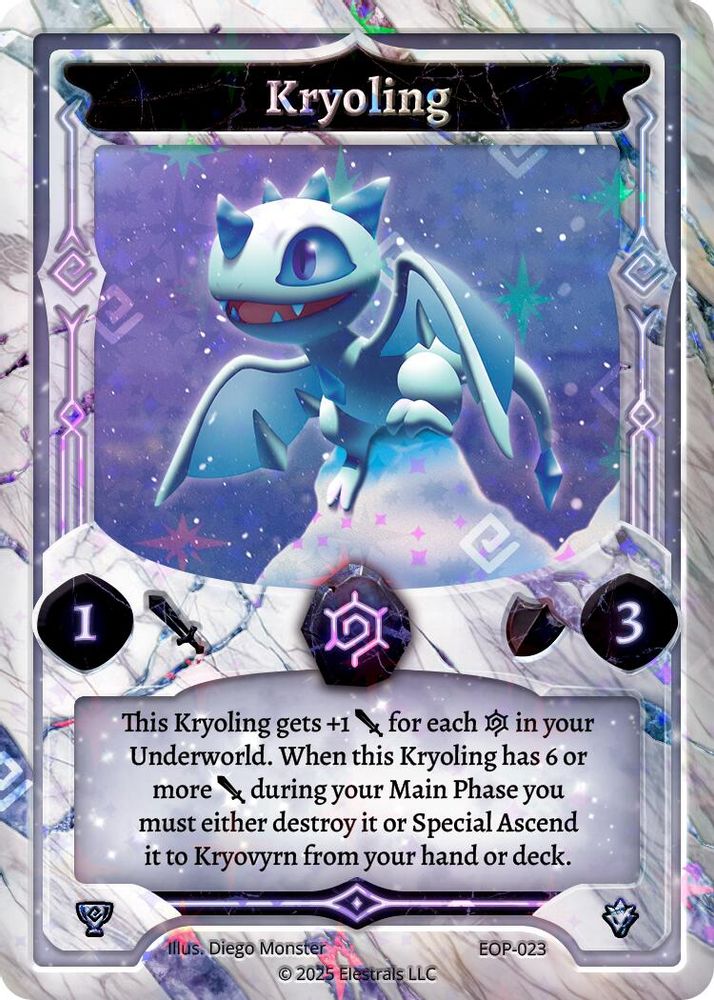 Kryoling, Holo, front