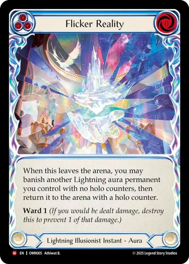 Flicker Reality, Standard, front
