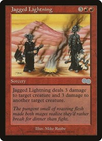 Jagged Lightning, Urza's Saga