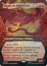 Smaug the Magnificent (Showcase) (Surge Foil), The Hobbit