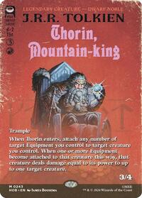 Thorin, Mountain-king (Borderless), The Hobbit