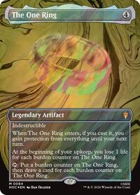 The One Ring (Borderless) (Surge Foil), The Hobbit: Eternal-Legal