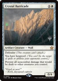 Crystal Barricade, Promo Pack: Secrets of Strixhaven