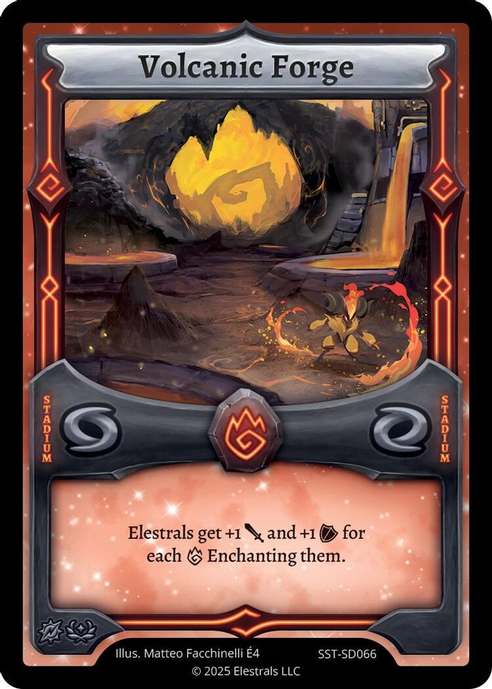 Volcanic Forge, Standard, front