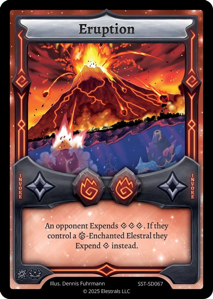 Eruption, Standard, front