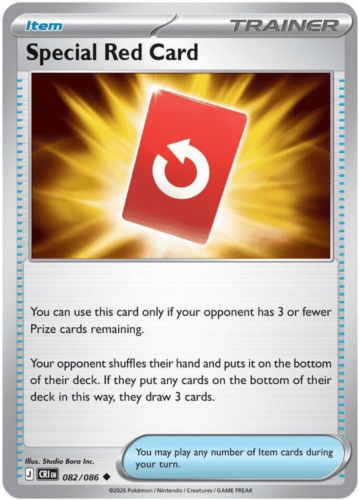 Special Red Card