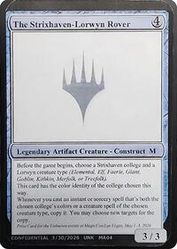 The Strixhaven-Lorwyn Rover, Un-Known Event Playtest Cards
