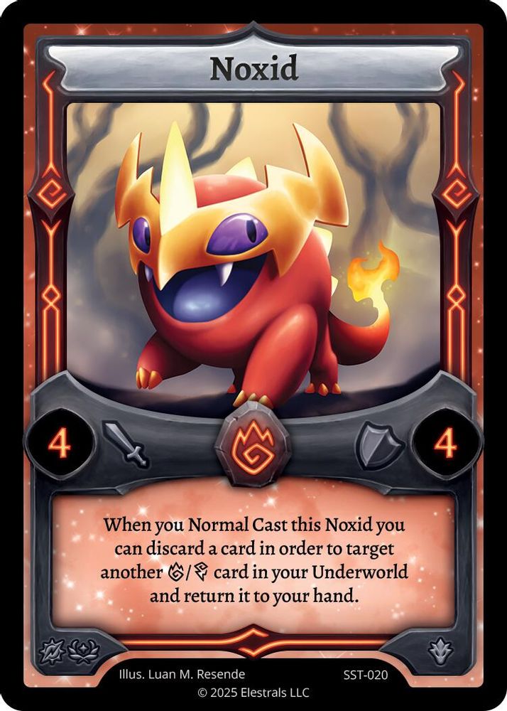 Noxid, Standard, front