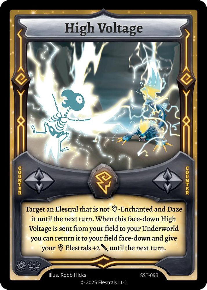 High Voltage, Standard, front