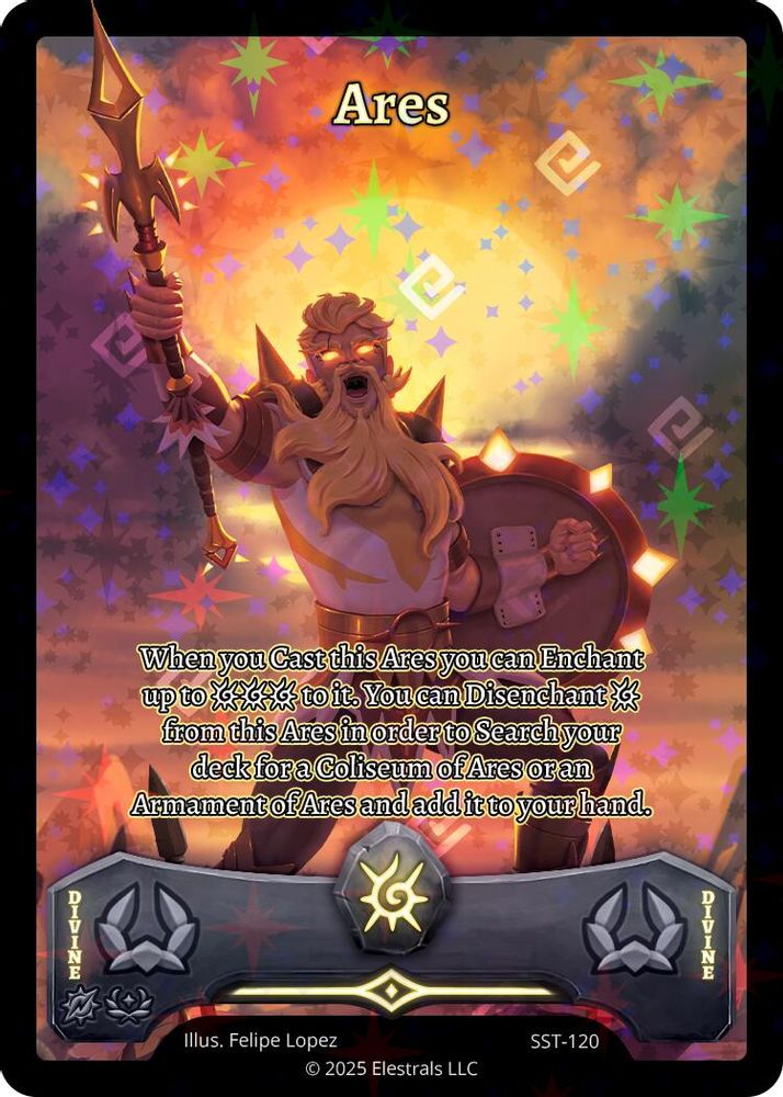 Ares (SST-120), Holo, front
