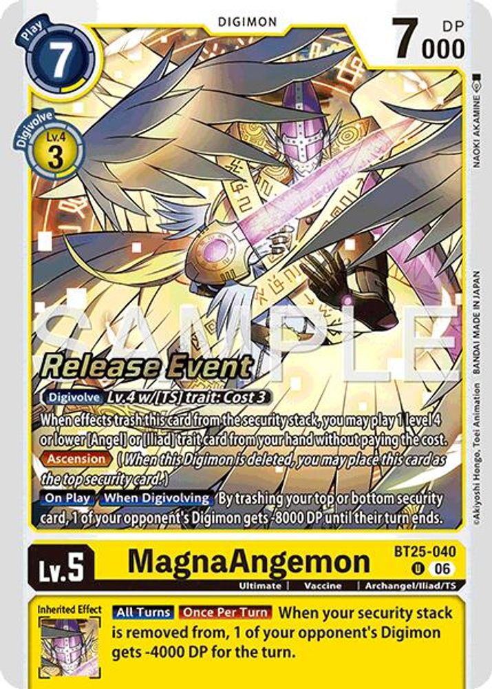MagnaAngemon, Foil, front