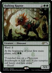 Hulking Raptor, Media Promos