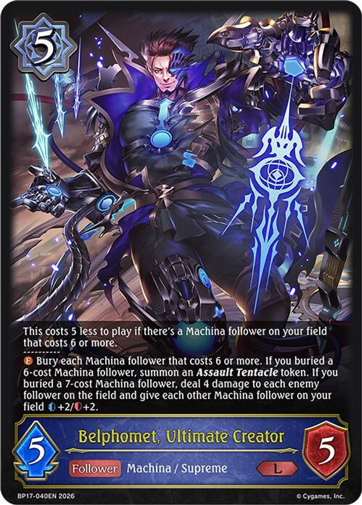 Belphomet, Ultimate Creator, Standard, front