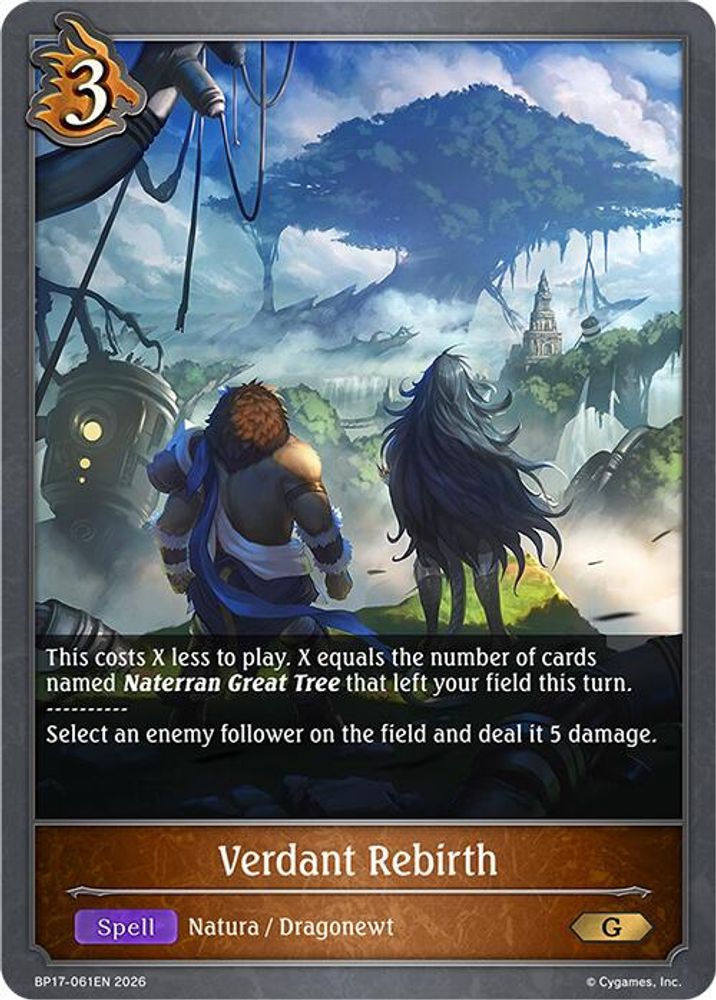 Verdant Rebirth, Standard, front