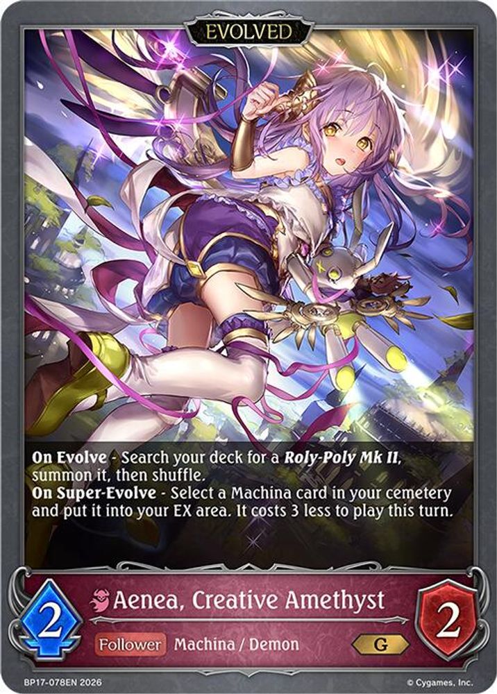 Aenea, Creative Amethyst (Evolved), Standard, front