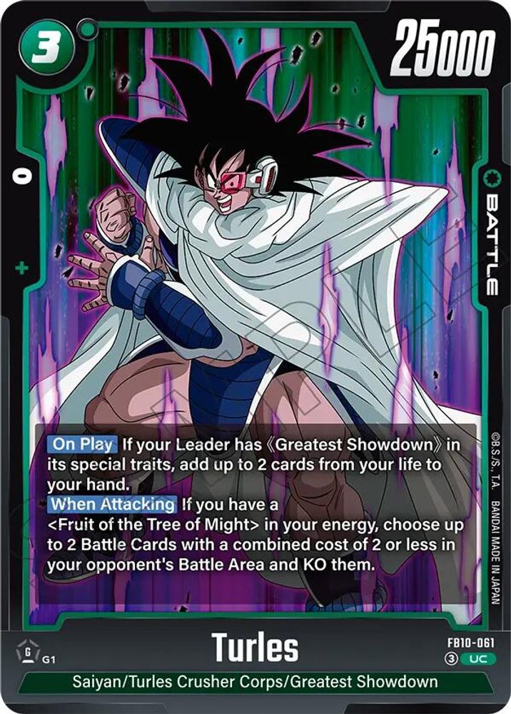Turles - FB10-061, Standard, front