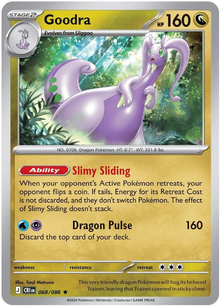 Goodra - 068/086 (Non-Holo)