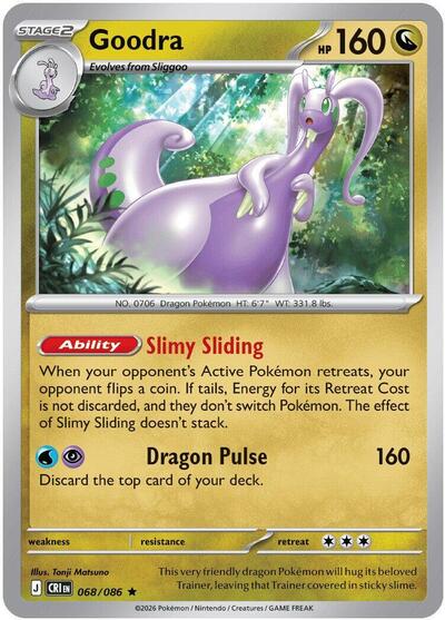 Goodra - 068/086 (Non-Holo)