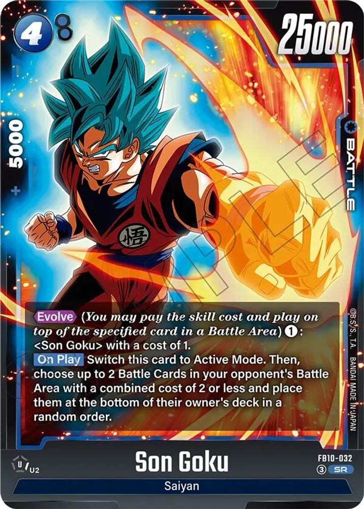 Son Goku - FB10-032, Foil, front