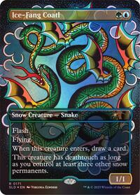 Ice-Fang Coatl (0171) (Rainbow Foil), Secret Lair Drop Series