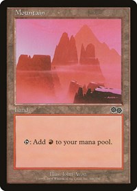 Mountain (346), Urza's Saga
