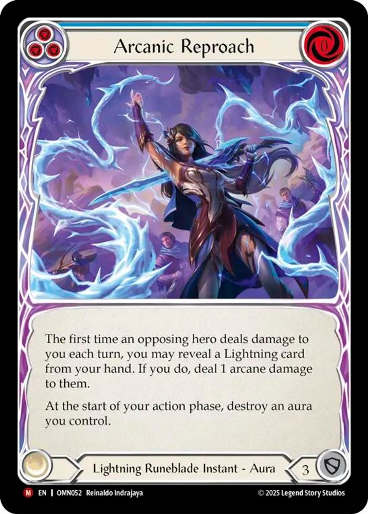 Arcanic Reproach, Standard, front