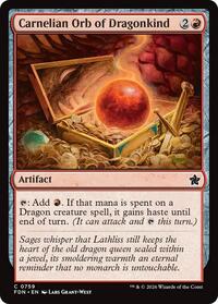 Carnelian Orb of Dragonkind (0759), Foundations