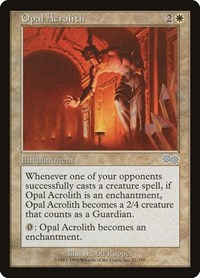 Opal Acrolith, Urza's Saga