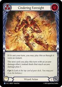 Cindering Foresight (Blue)