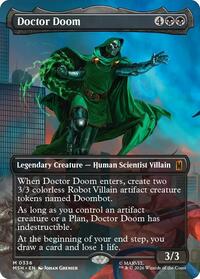 Doctor Doom (Borderless) (0336), Marvel Super Heroes