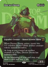 Doctor Doom (Borderless) (0365), Marvel Super Heroes