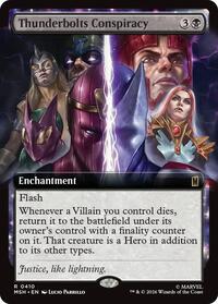 Thunderbolts Conspiracy (Extended Art), Marvel Super Heroes