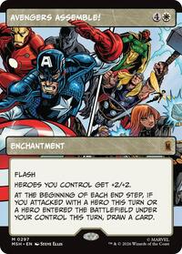 Avengers Assemble! (Borderless) (0297), Marvel Super Heroes