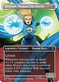 Invisible Woman, Sue Storm (Borderless), Marvel Super Heroes