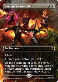 Avengers Assemble! (Borderless) (0341), Marvel Super Heroes